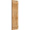 Ekena Millwork Joined Board-n-Batten Shutters w/Z-Bar, Rough Sawn Western Red Cedar, 16 1/8W x 52H, PR RBJ06Z16X052RWR - alternate 5